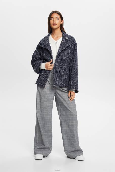 Esprit jakid naised merevägi struktureeritud kootud jakk Z24R20