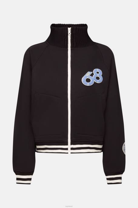 Esprit jakid naised must ülikooli jope Z24R415