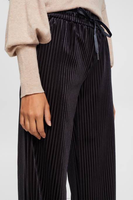 Esprit jooksjad naised must laia istuvuse triibulised sörkijad Z24R422