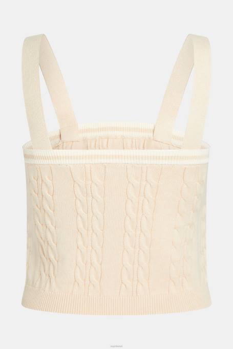 Esprit kampsunid naised helebeež delfiini logoga kaabel kampsun kamisole Z24R409