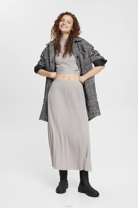 Esprit kampsunid naised keskmine hall plisseeritud ülaosa Z24R469