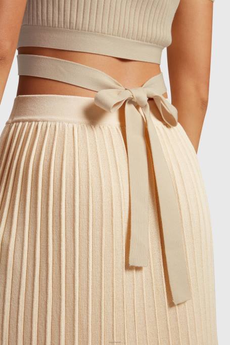 Esprit kampsunid naised liiv plisseeritud ülaosa Z24R376