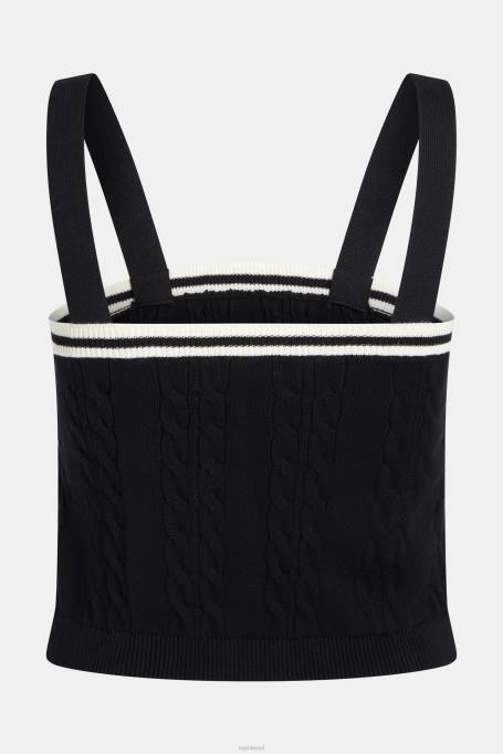 Esprit kampsunid naised must delfiini logoga kaabel kampsun kamisole Z24R408