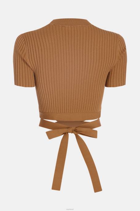 Esprit kampsunid naised pruun plisseeritud ülaosa Z24R375