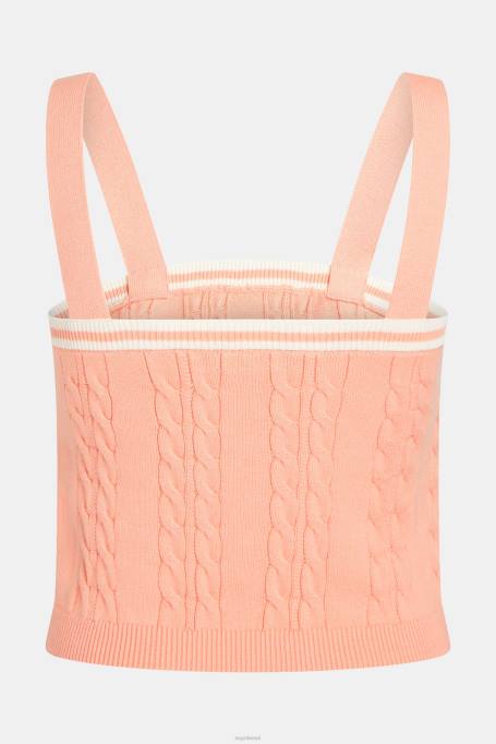 Esprit kampsunid naised roosa delfiini logoga kaabel kampsun kamisole Z24R410