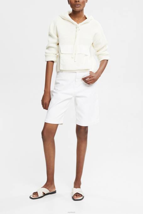 Esprit kampsunid naised valkjas koo kapuutsiga kampsun Z24R563