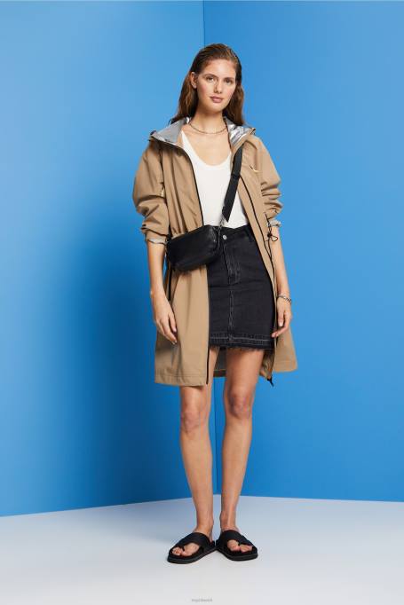 Esprit kampsunid naised valkjas soonik, varrukateta kampsun, linasegu Z24R108