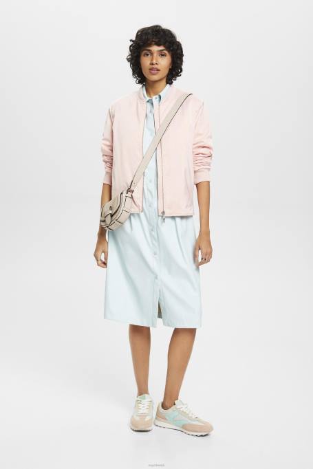 Esprit Kleidid naised hele vesiroheline kunstnahast särk kleit Z24R295