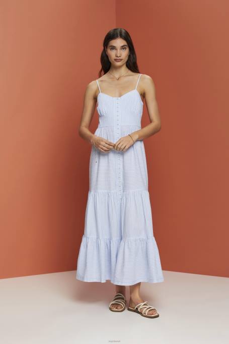 Esprit Kleidid naised helesinine rihmaga maksikleit Z24R233