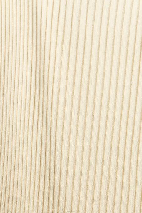 Esprit Kleidid naised liiv plisseeritud rihmaga kleit Z24R492