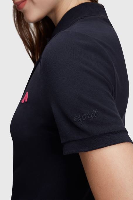 Esprit Kleidid naised must delfiinide tenniseklubi klassikaline polokleit Z24R504