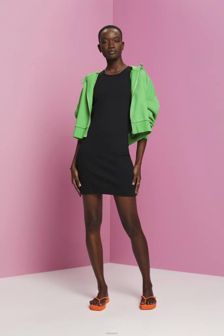 Esprit Kleidid naised must soonik jersey kleit Z24R285