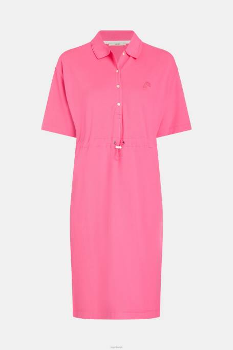 Esprit Kleidid naised roosa delfiinide tenniseklubi plisseeritud polokleit Z24R503