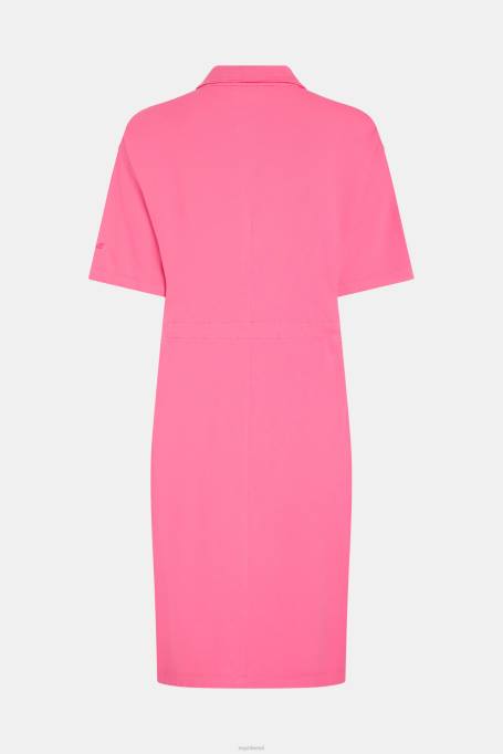 Esprit Kleidid naised roosa delfiinide tenniseklubi plisseeritud polokleit Z24R503