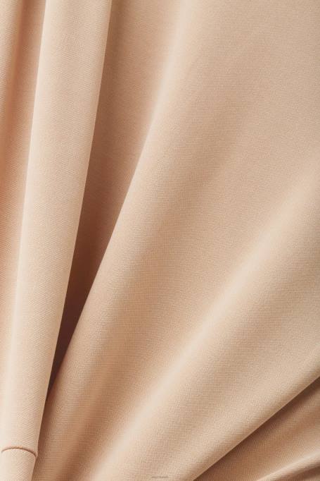 Esprit Kleidid naised taupe v-kaelusega midi kleit Z24R74