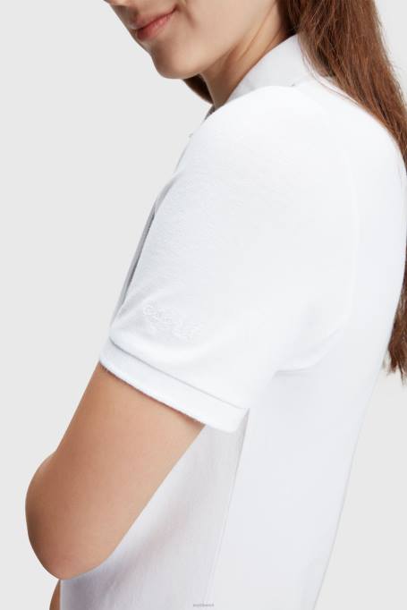 Esprit Kleidid naised valge delfiinide tenniseklubi klassikaline polokleit Z24R505