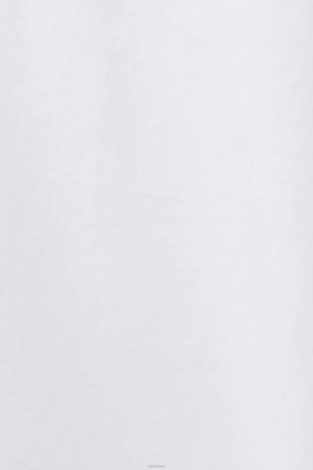 Esprit Kleidid naised valge puuvillasest pitsist põlvini kleit Z24R111