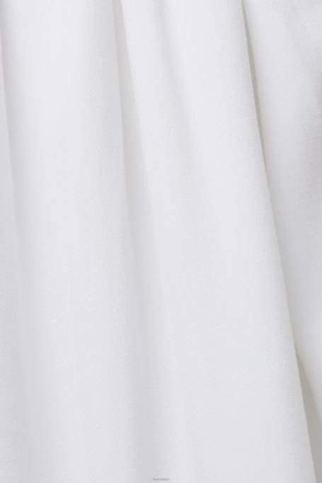 Esprit Kleidid naised valge rihmaga kleit smockiga, tencel Z24R203
