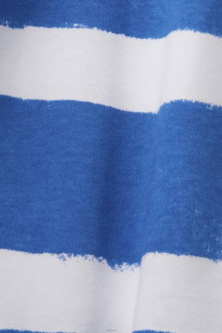 Esprit Kleidid naised valge triibuline t-särk kleit Z24R182