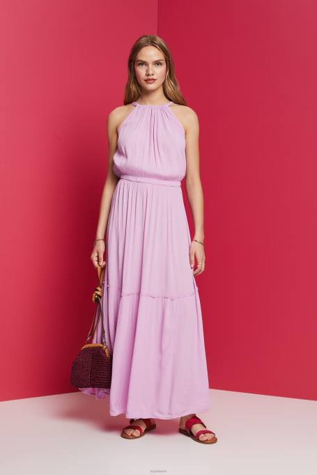 Esprit Kleidid naised violetne kleidid kerge kootud Z24R130