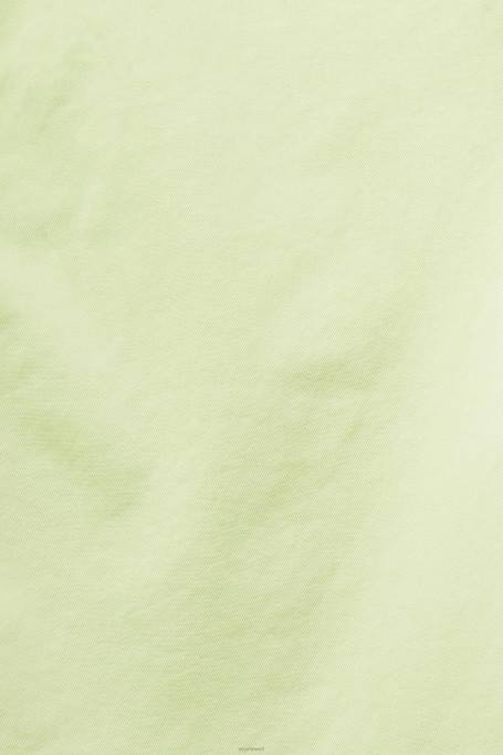 Esprit lühikesed püksid naised tsitrusviljade roheline põimitud raffia vööga lühikesed püksid Z24R263