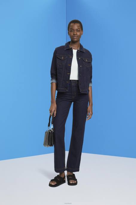 Esprit pluusid naised hele vesiroheline kärbitud varrukateta pluus Z24R309