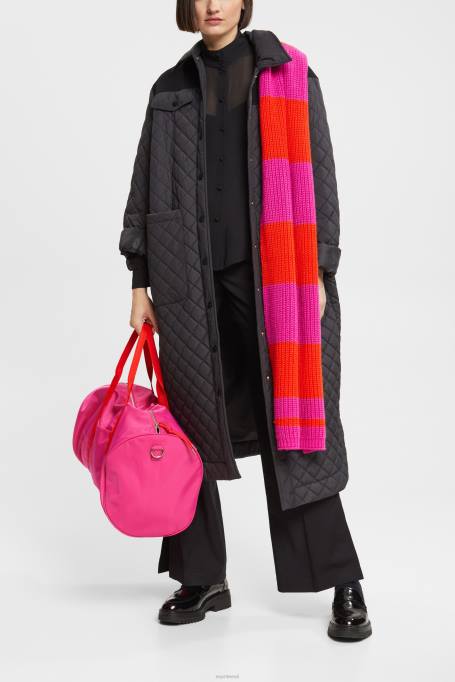 Esprit pluusid naised must lai šifoonist pluus Z24R426