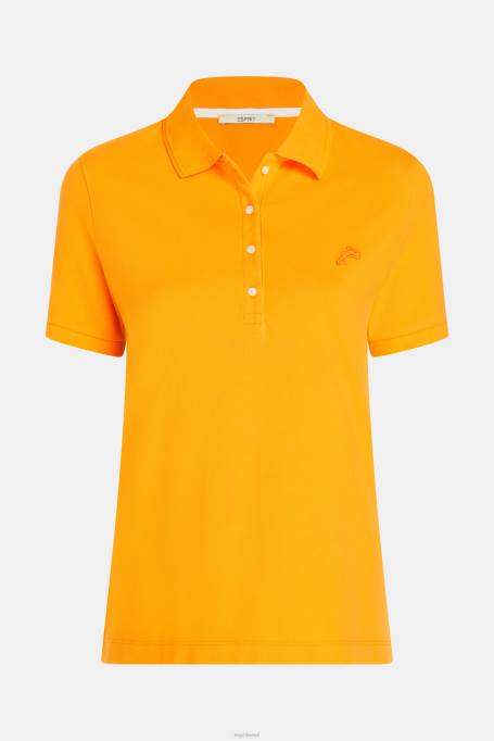 Esprit polod naised oranž delfiinide tenniseklubi klassikaline polo Z24R500