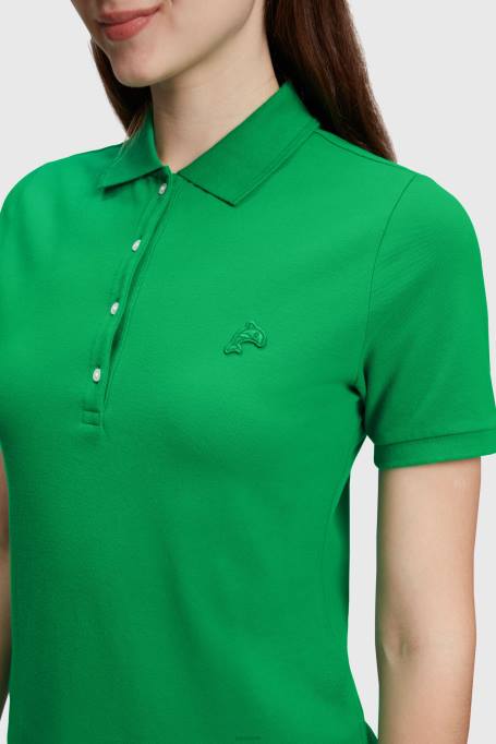 Esprit polod naised roheline delfiinide tenniseklubi klassikaline polo Z24R495