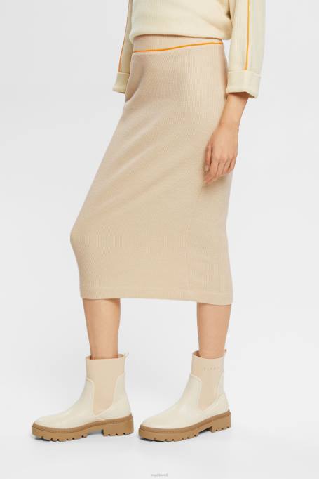 Esprit seelikud naised jää soonik kootud pliiatsiseelik Z24R432