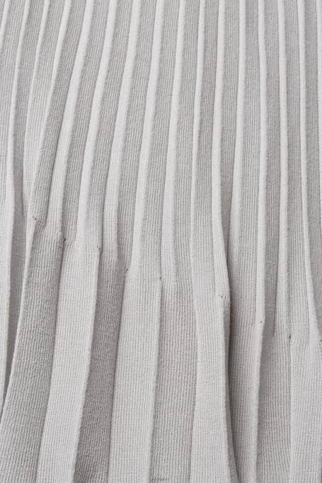 Esprit seelikud naised keskmine hall plisseeritud midi seelik Z24R481