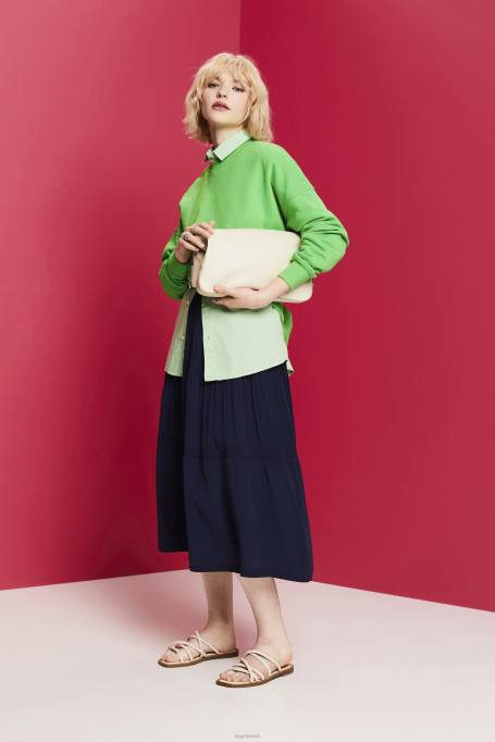 Esprit seelikud naised merevägi midi seelik Z24R239