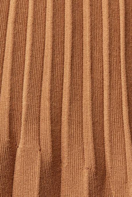 Esprit seelikud naised pruun plisseeritud midi seelik Z24R482