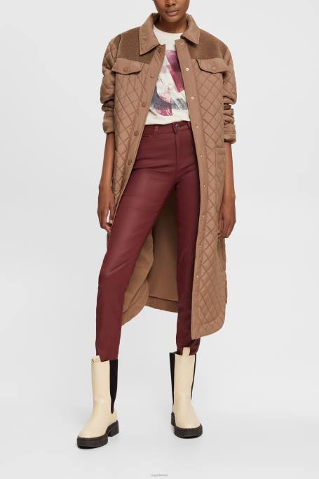 Esprit t-särgid naised alasti logoga T-särk, tencel segu Z24R441