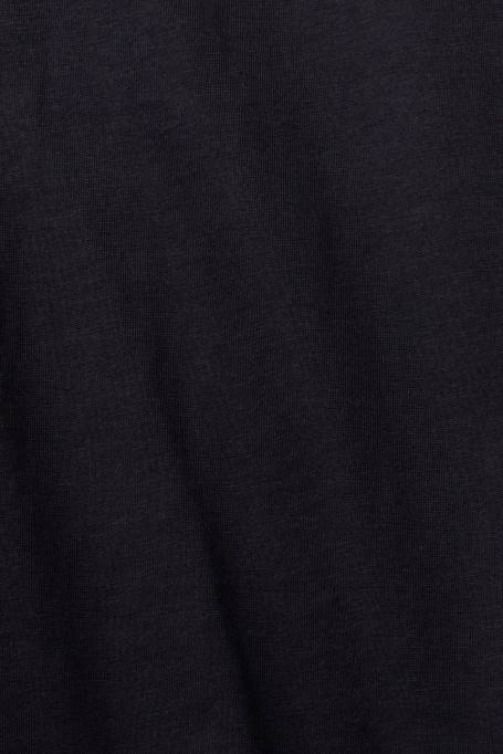 Esprit t-särgid naised must puuvillane crewneck T-särk Z24R454