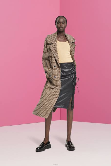 Esprit tank naised kullast varrukateta litter topp Z24R404