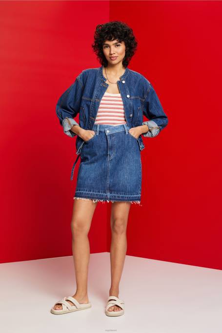 Esprit tank naised pastelne roosa triibuline soonik paak Z24R103