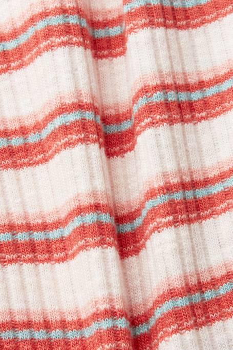 Esprit tank naised pastelne roosa triibuline soonik paak Z24R103