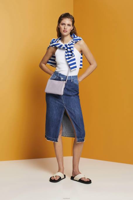 Esprit tank naised valge soonik paagipealne Z24R281