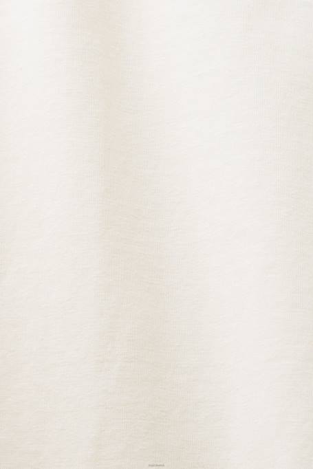 Esprit üleval naised jää jersey top koos pitsiga Z24R140