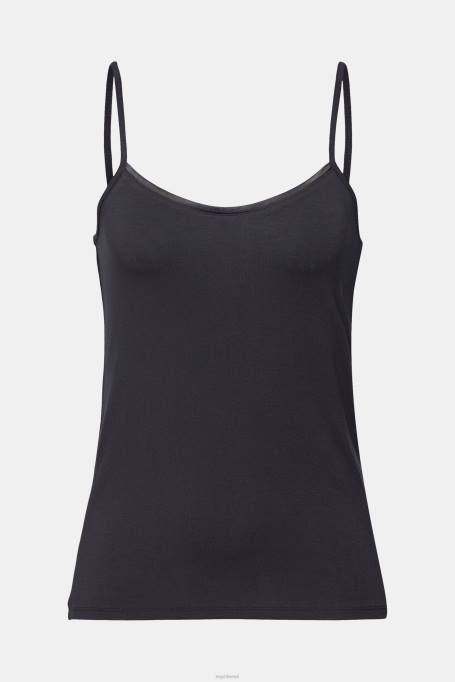 Esprit üleval naised must spagetirihm top, lenzing ecovero Z24R517