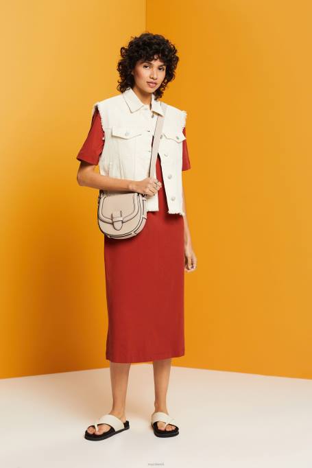 Esprit vest naised jää kulunud teksavest Z24R62