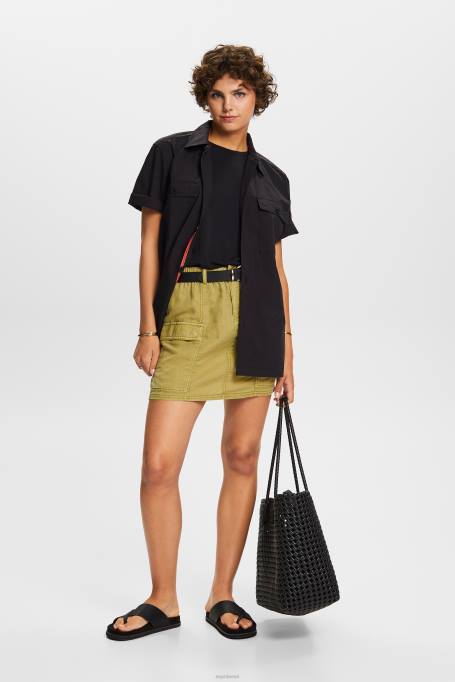 Esprit vest naised must viskoosist vesti ülaosa Z24R260