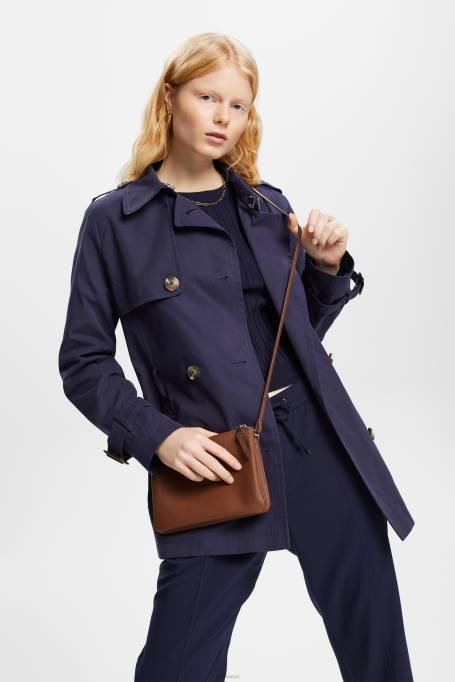 Esprit tarvikud naised roostepruun kunstnahast õlakott Z24R25